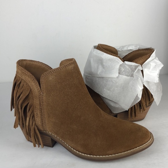 NEW Lucky Brand Freedah Chic Boho Ankle Boots 5 - Picture 3 of 11